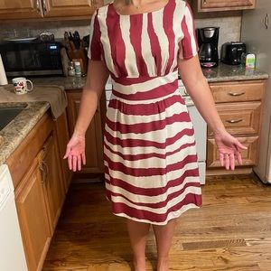 J Peterman Silk Dress